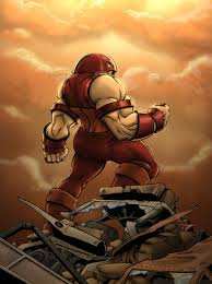 открытки с Джаггернаутом  Яркие открытки с  персонажем  вселенной  марвел - Джаггернаутом 