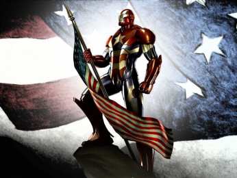 открытки с Железным Патриотом  Открытки и картинки с персонажем вселенной марвел - Железным Патриотом 