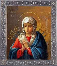 открытки в честь иконы Божьей Матери "Умягчение злых сердец"  Открытки на день иконы Божьей Матери "Умягчение злых сердец" 