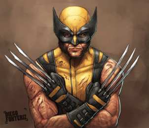 открытки с Росомахой  Открытки и картинки с персонажем вселенной Marvel - Росомахой 