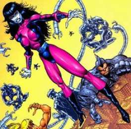 Открытки с Небула  Красочные открытки с персонажем вселенной Marvel - Небула    