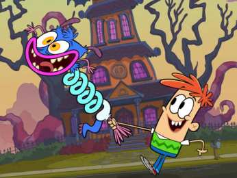 открытки с чудище бансен Яркие и забавные открытки с героями из мультфильма Чудище Бансен 