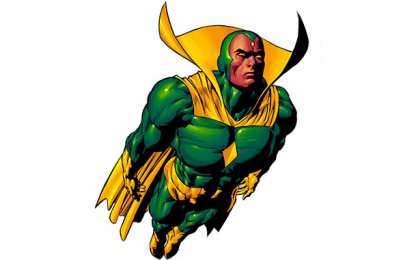 открытки Вижном  Открытки и картинки с персонажем Вселенной Марвел - Виженом 