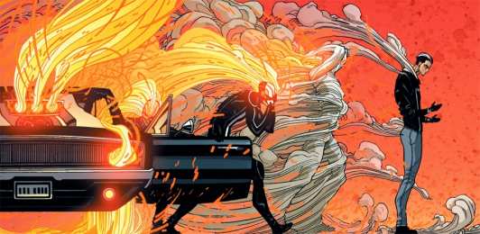 открытки с призрачным гонщиком  Открытки с персонажем вселенной Marvel - Призрачным Гонщиком 