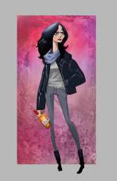 открытки с Джессикой Джонс  Открытки и картинки  с персонажем Вселенной Марвел - Джессикой Джонс 