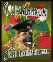 открытки на день пограничника  Яркие открытки с поздравлениями на день пограничника. День пограничника 
