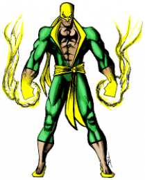 открытки с Железным Кулаком  Открытки и картинки с персонажем вселенной марвел - Железным кулаком 