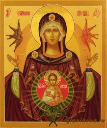 открытки  в честь иконы Божьей Матери "Знамение" Открытки на день иконы Божьей Матери "Знамение"                