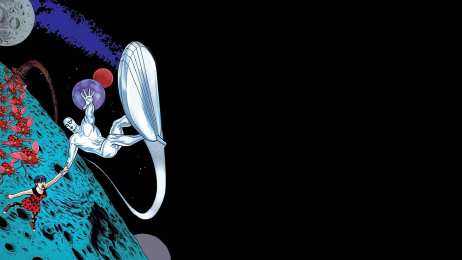 открытки с серебряным серфером  Открытки с персонажем вселенной Marvel - Серебряным Сёрфером    