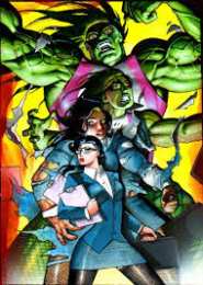 открытки с Женщиной-Халк  Открытки и картинки с персонажем вселенной марвел - Женщиной Халк 