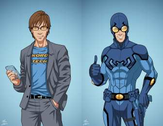 открытки с персонажем Жук Яркие открытки с персонажем комиксов Марвел - Жук                      