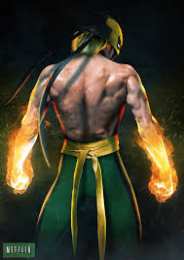 открытки с Железным Кулаком  Открытки и картинки с персонажем вселенной марвел - Железным кулаком 