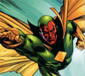 открытки Вижном  Открытки и картинки с персонажем Вселенной Марвел - Виженом 