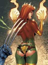 открытки с Джиной Грей  Открытки и картинки с персонажем вселенной Марвел - Джин Грей 