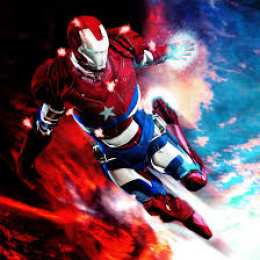 открытки с Железным Патриотом  Открытки и картинки с персонажем вселенной марвел - Железным Патриотом 