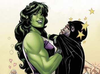 открытки с Женщиной-Халк  Открытки и картинки с персонажем вселенной марвел - Женщиной Халк 