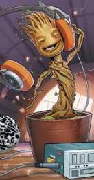 открытки с Грутом  Открытки и картинки с персонажем вселенной марвел - Грут      