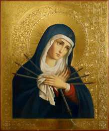 открытки в честь иконы Божьей Матери "Умягчение злых сердец"  Открытки на день иконы Божьей Матери "Умягчение злых сердец" 