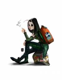 Открытки с Мантис  Интересные открытки с персонажем вселенной Marvel - Мантис  