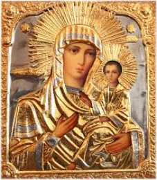 открытки в честь Тихвинской иконы Божьей Матери Открытки на день Тихвинской иконы Божьей Матери                   