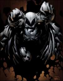 Открытки с Лунным рыцарем  Интересные открытки с героем комиксов Marvel - Лунным Рыцарем 