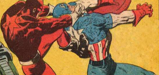 Открытки с Красным Стражем  Открытки и картинки с персонажем вселенной Marvel - Красным Стражем 