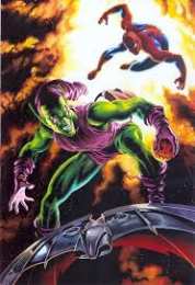 открытки с Зеленым Гоблином  Открытки и картинки с персонажем вселенной Марвел - Зеленым Гоблином 