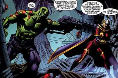 открытки с Драксом Разрушителем  Открытки с персонажем вселенной марвел, стражь галактиик - Дракс 