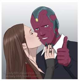 открытки Вижном  Открытки и картинки с персонажем Вселенной Марвел - Виженом 