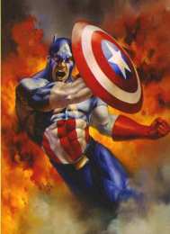 открытки с Капитаном Америка  Открытки и картинки с персонажем вселенной Marvel - Капитаном Америка 