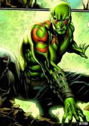 открытки с Драксом Разрушителем  Открытки с персонажем вселенной марвел, стражь галактиик - Дракс 