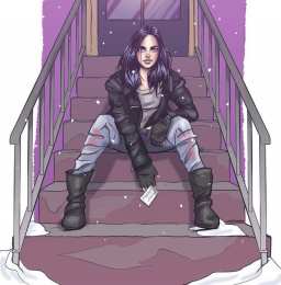 открытки с Джессикой Джонс  Открытки и картинки  с персонажем Вселенной Марвел - Джессикой Джонс 