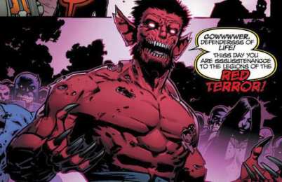 открытки с персонажем Азазель Интересные открытки с персонажем Вселенной Марвел - Азазель 