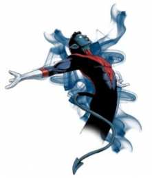 открытки с Ночным Змеем  Открытки и картинки с персонажем вселенной Marvel - Ночным Змеем 