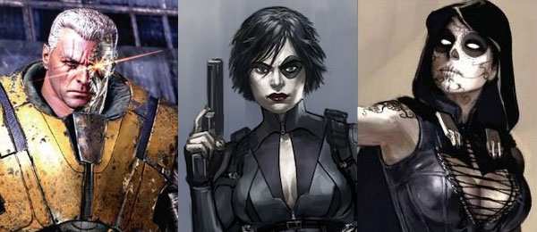 Открытки с Кейбл  Открытки и картинки с персонажем вселенной Marvel - Кейбл    