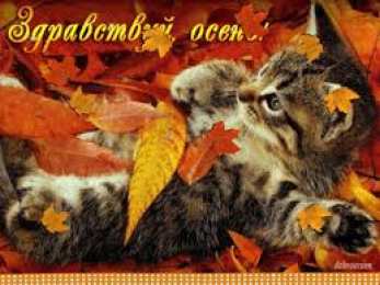открытки с первым осенним днем  Красивые открытки  с первым днем осени. Пожелания хорошей осени 