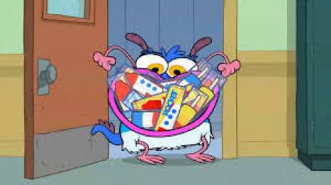 открытки с чудище бансен Яркие и забавные открытки с героями из мультфильма Чудище Бансен 