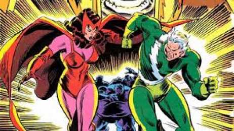 открытки с персонажем Алая Ведьма Открытки и картинки с героем Вселенной Марвел - Алая Ведьма 