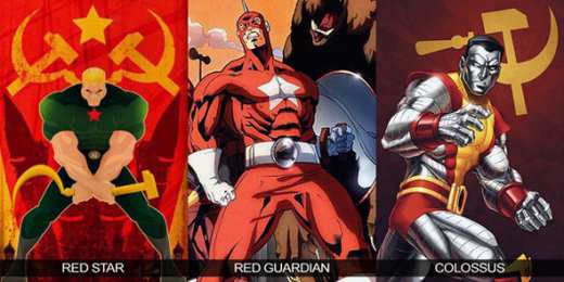 Открытки с Красным Стражем  Открытки и картинки с персонажем вселенной Marvel - Красным Стражем 