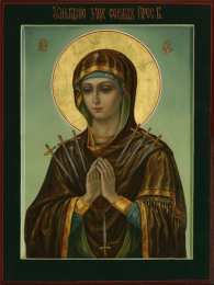 открытки в честь иконы Божьей Матери "Умягчение злых сердец"  Открытки на день иконы Божьей Матери "Умягчение злых сердец" 