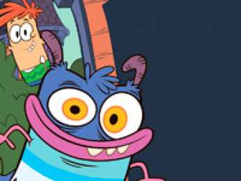 открытки с чудище бансен Яркие и забавные открытки с героями из мультфильма Чудище Бансен 