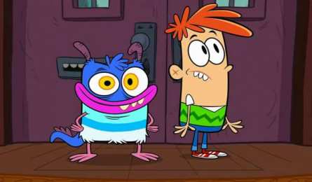 открытки с чудище бансен Яркие и забавные открытки с героями из мультфильма Чудище Бансен 