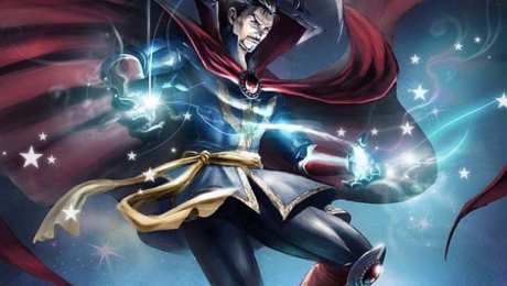 открытки с Доктором Стрэндж Открытки и картинки с персонажем вселенной марвел - Доктором Стрэндж 