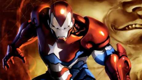 открытки с Железным Патриотом  Открытки и картинки с персонажем вселенной марвел - Железным Патриотом 