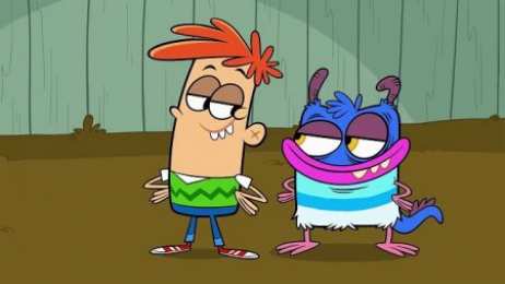 открытки с чудище бансен Яркие и забавные открытки с героями из мультфильма Чудище Бансен 