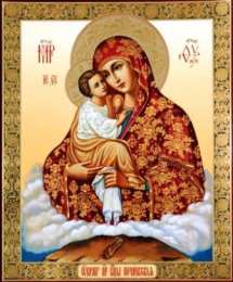 открытки в честь Почаевской иконы Божьей Матери  Открытки на день Почаевской иконы Божьей Матери                       