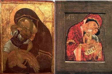 открытки в честь иконы Божьей Матери "Взыграние младенца" Открытки на день иконы Божьей Матери "Взыграние младенца"     