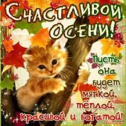 открытки с первым осенним днем  Красивые открытки  с первым днем осени. Пожелания хорошей осени 