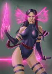 открытки с Псайлок  Открытки и картинки с персонажем вселенной Marvel - Псайлок 