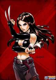 открытки с Икс-23 Открытки и картинки с персонажем вселенной Marvel - Икс-23  